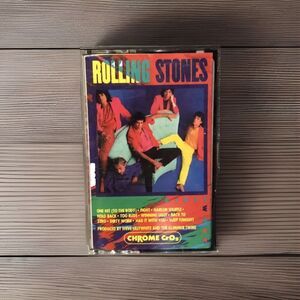 Rolling Stones Dirty Work Cassette Tape "Harlem Shuffle"